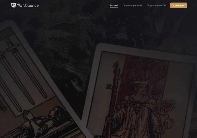 Page d'accueil de myvoyance.net
