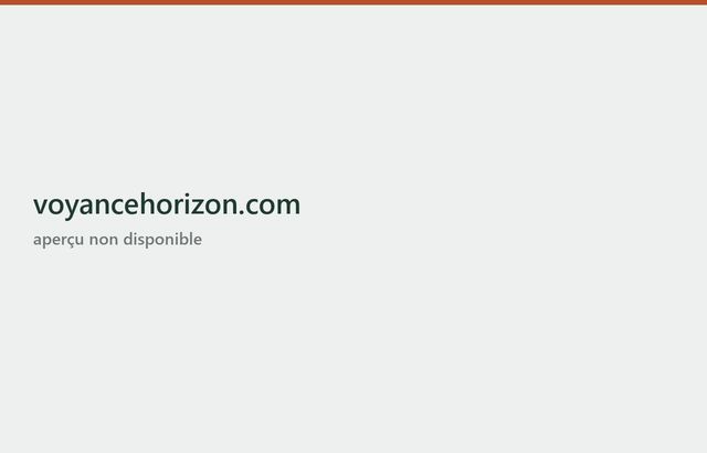 Page d'accueil de voyancehorizon.com
