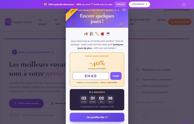 Page d'accueil de voyancequalite.com