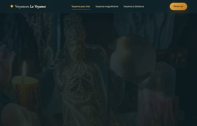Page d'accueil de voyances-lavoyance.com